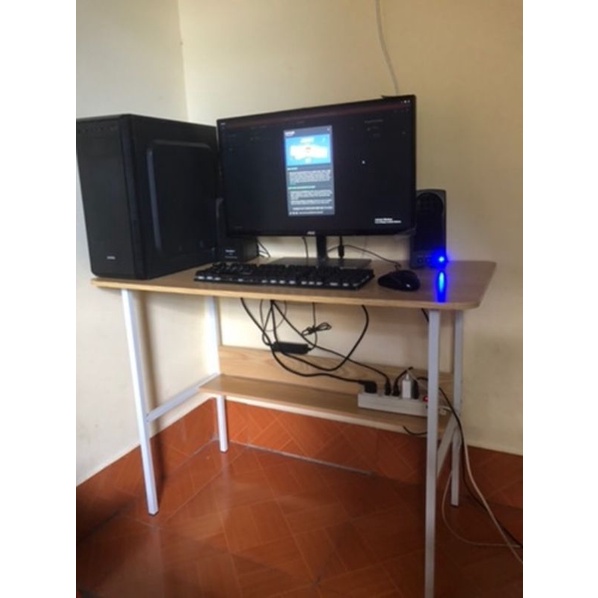 Bàn làm việc chân sắt 80 , 1m và 1m2