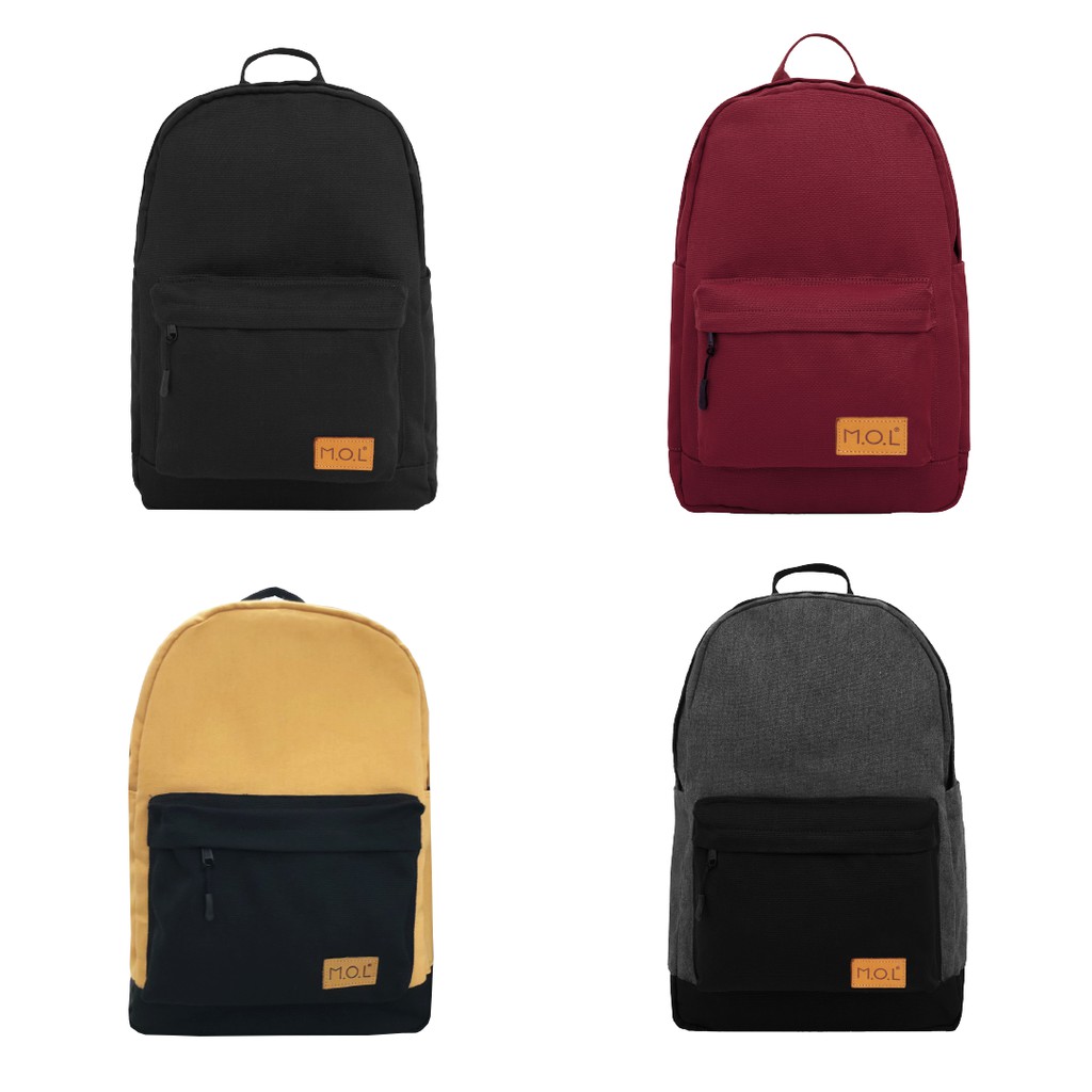 Balo : M.O.L Basic Backpack Canvas