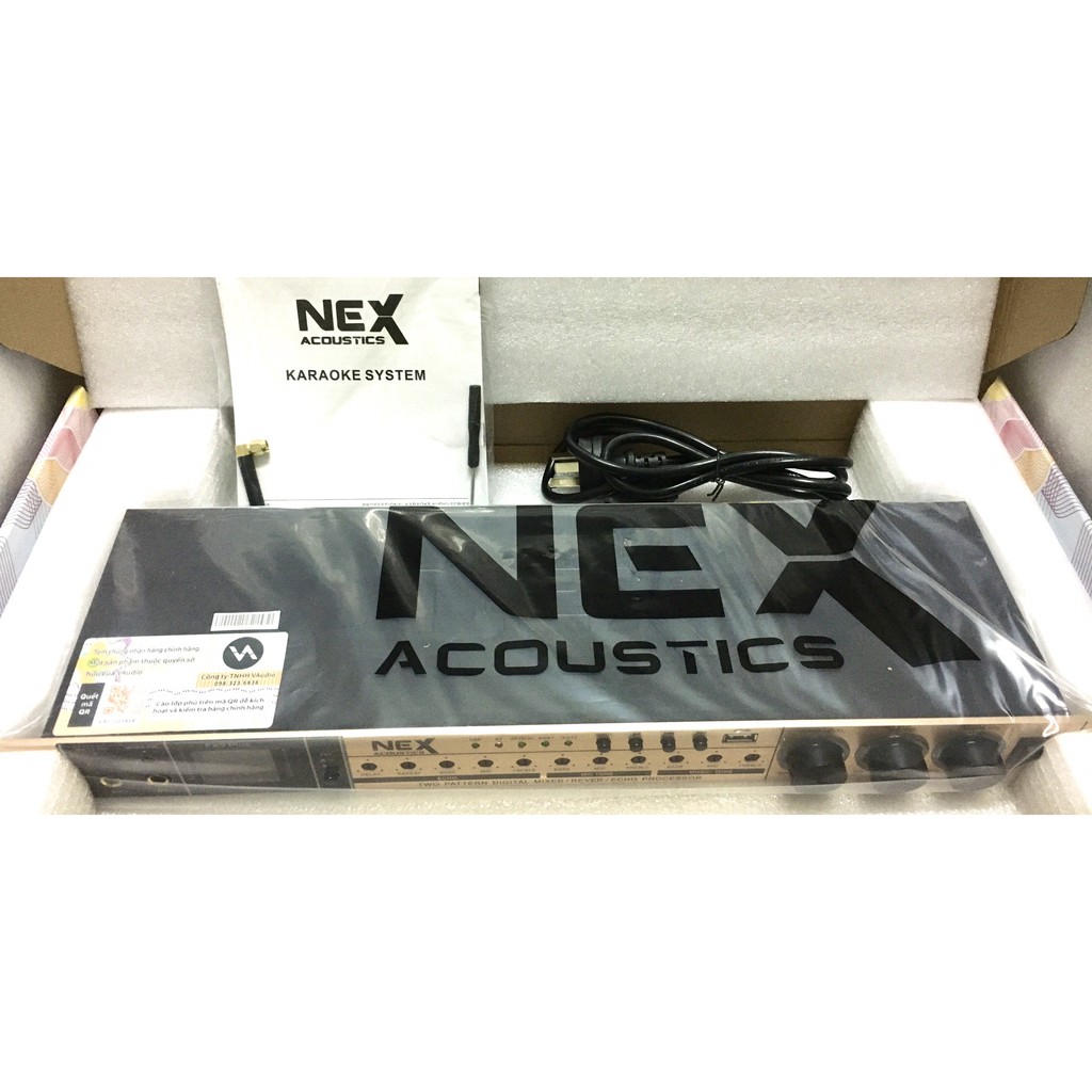 ang Karaoke NEX FX9-Plus Hàng Loại 1 : Quang Học OPTICAL, BLUETOOTH,USB,AV Hoa Sen. Có Chống Hú