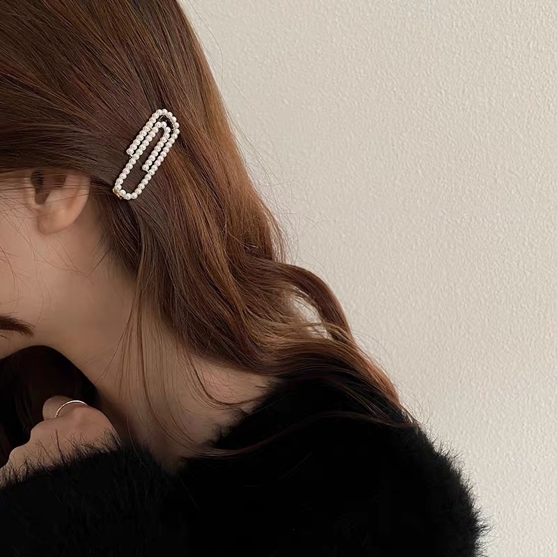 Kẹp Tóc Đính Ngọc Trai Xinh Xắn Thời Trang 19A1257