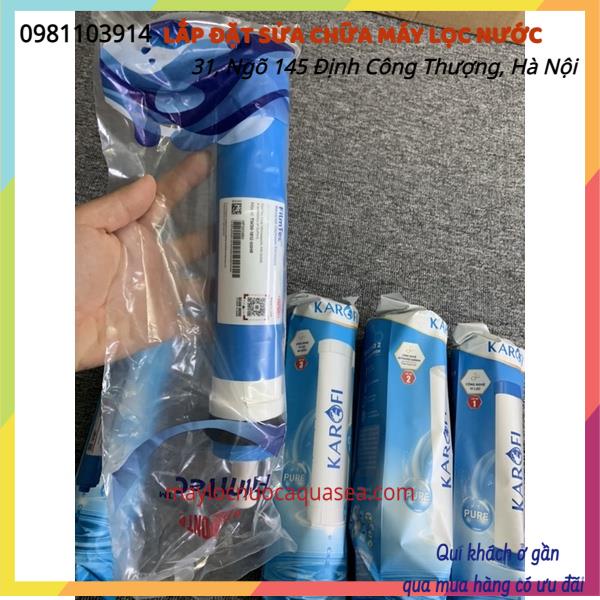 (Combo) Lõi Lọc Số 1234 karofi 👉 Màng Lọc Ro Lõi Số 4 👉 Lõi Lọc Nước Dùng Chung Cho Tất Cả Các Máy Trên Thị Trường