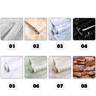 3D Marble Hiệu ứng dán tường chống thấm PVC tự dính Hình nền trang trí nhà