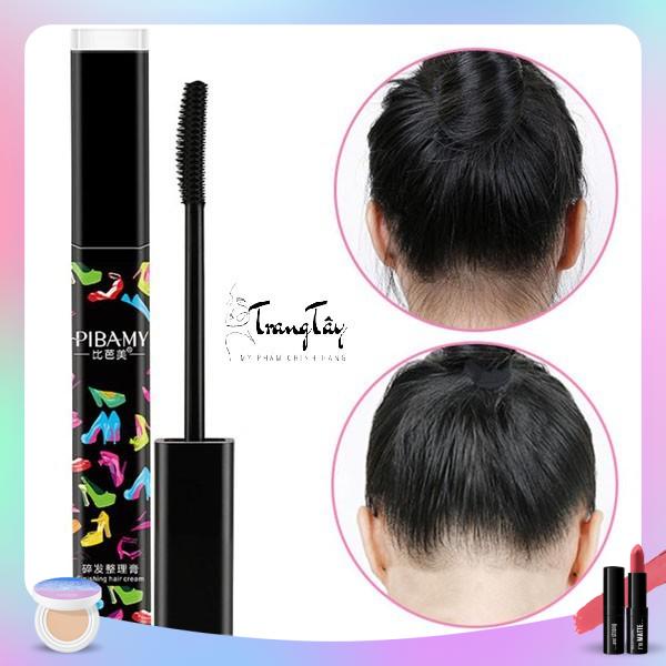 Mascara-Lược chải vuốt tóc mascara tạo nép tóc. Chải Tóc Con Vào Nép Gọn Gàng