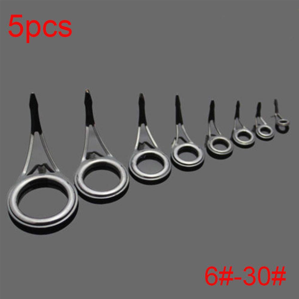 Bộ 5 Vòng Tròn Dẫn Hướng Dây Câu Đường Kính Trong 3mm-23mm