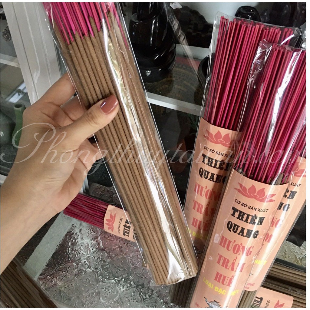 Nhang trầm Huế 80 nén thơm Thiên Quang