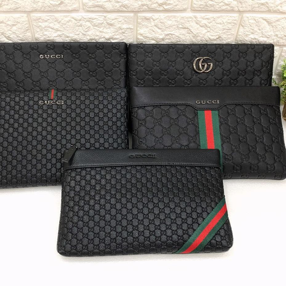 Ví Cầm Tay Họa Tiết Dập Nổi Gucci 288 Slp L2 Nhập Khẩu Cao Cấp