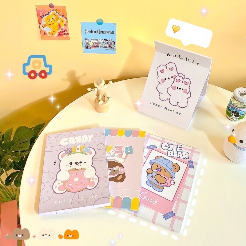 Gương gập gọn dễ thương, gương giấy gấp gọn