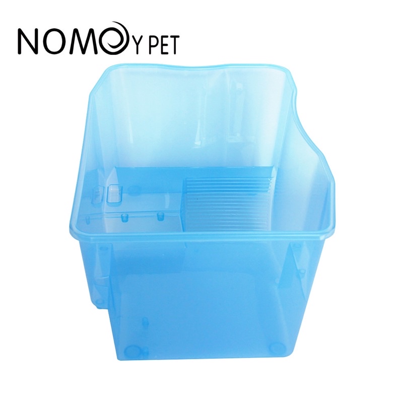 Bể nuôi rùa nước, rùa bán cạn 2 tầng KT 60x35x25cm chất liệu PP