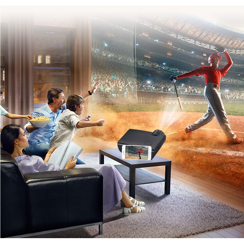 [FREESHIP] Máy chiếu W50 3D HD1080p SmartEco 40W (sử dụng được ban ngày, ngoài trời)  - Home and Garden