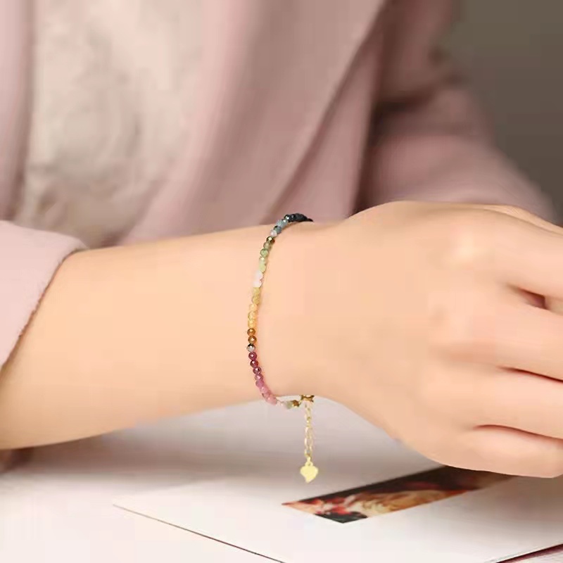 Vòng Đeo Tay Hạt Đá Tự Nhiên 7 Luân Xa