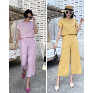 ✨sét bộ linen gân sang chảnh✨