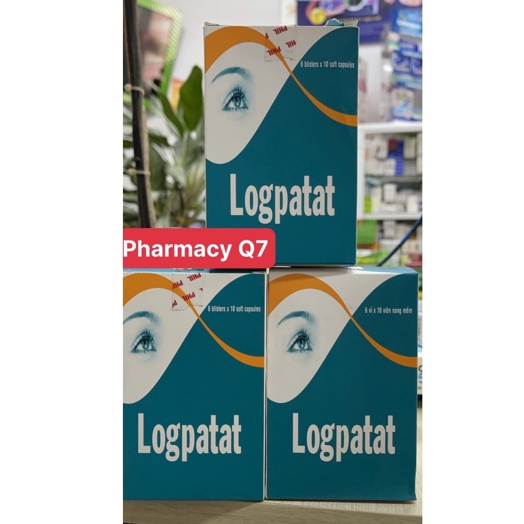 Logpatat Hộp 6 vỉ x 10 viên / Logpatat Lopattat