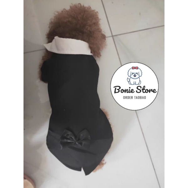 Áo Vest Cho Chó Mèo Thú Cưng, Áo Chú Rể Cho Chó Mèo, Sơ Mi Đính Nơ Cổ Chó Chó Mèo Đực