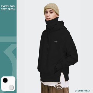 Áo Hoodie Xẻ Tà | INF High Neck Hoodie
