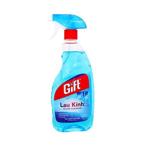 ( loại 580ml )Nước lau kính gift