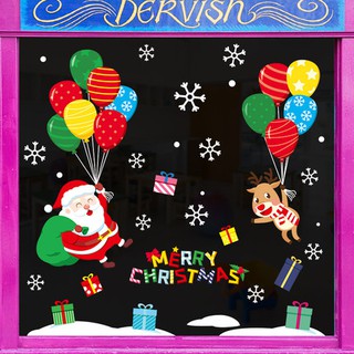 decal dán trang trí noel