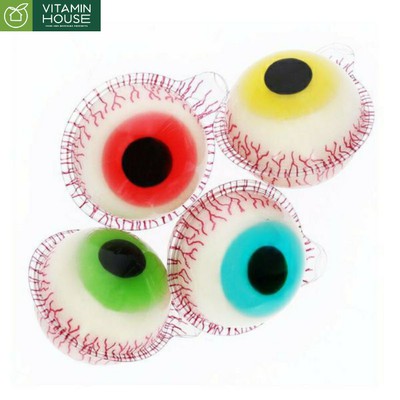 [CHUẨN HÀNG ĐỨC] Kẹo dẻo con mắt Trolli Pop Eye Đức 18.8g -Vitamin House