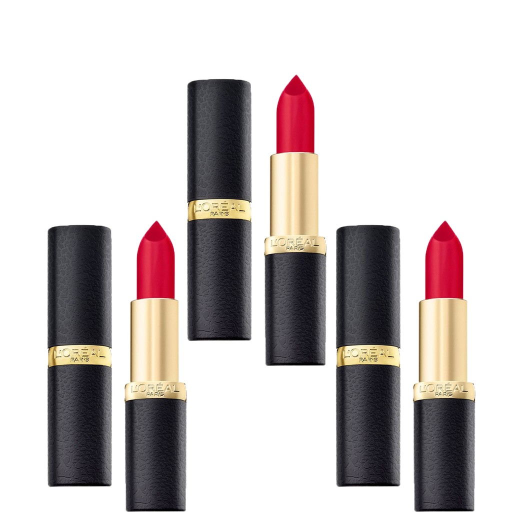 Son Lì Mịn Môi L'Oreal Paris Makeup Color Riche Matte 234 Đỏ Ruby