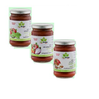Sốt Spaghetti Bolognese Ăn Chay ,Nấm & Húng Tây Bio Italia 350g
