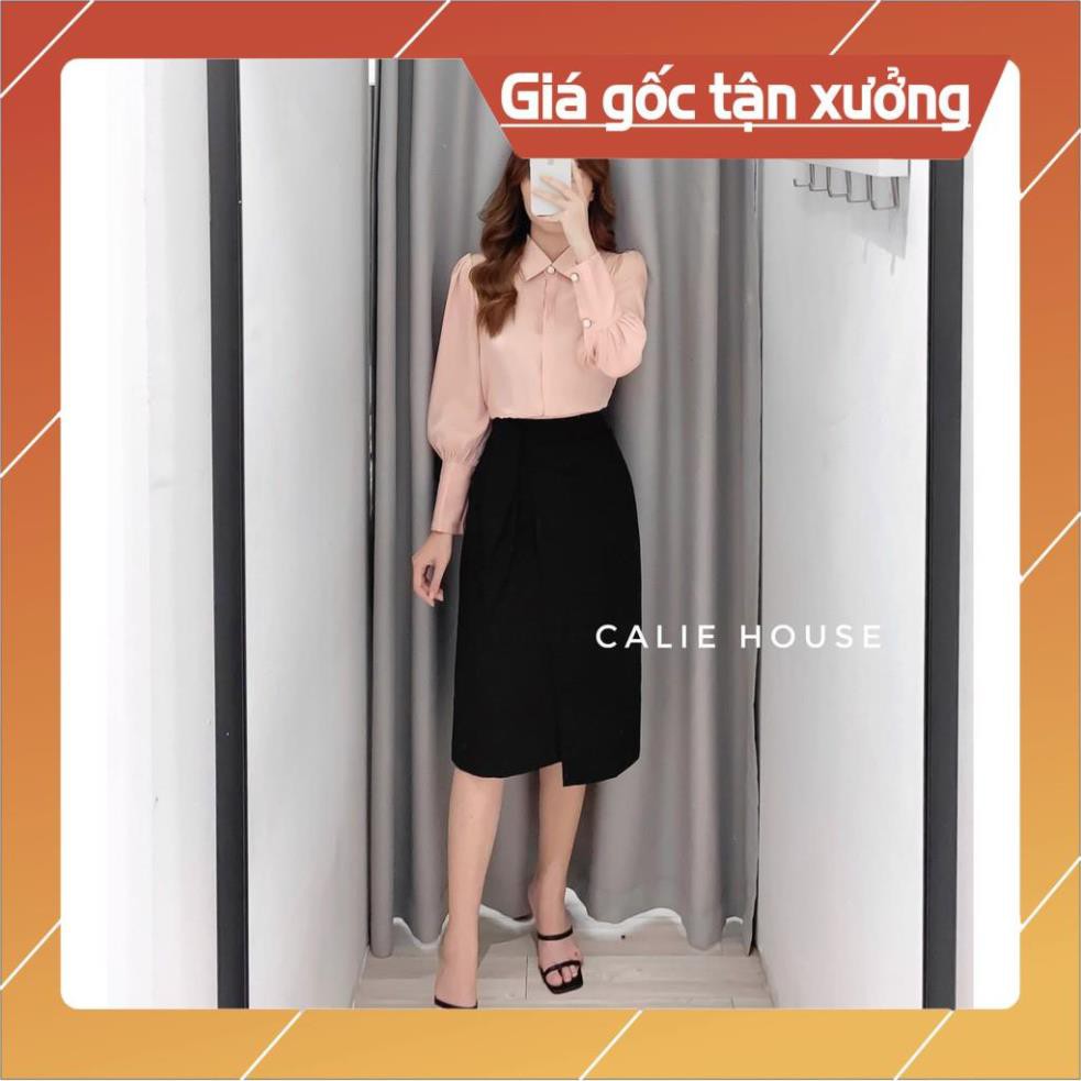 CHÂN VÁY BÚT CHÌ THẮT NƠ-CHÂN VÁY CÔNG SỞ 💕💕 | BigBuy360 - bigbuy360.vn