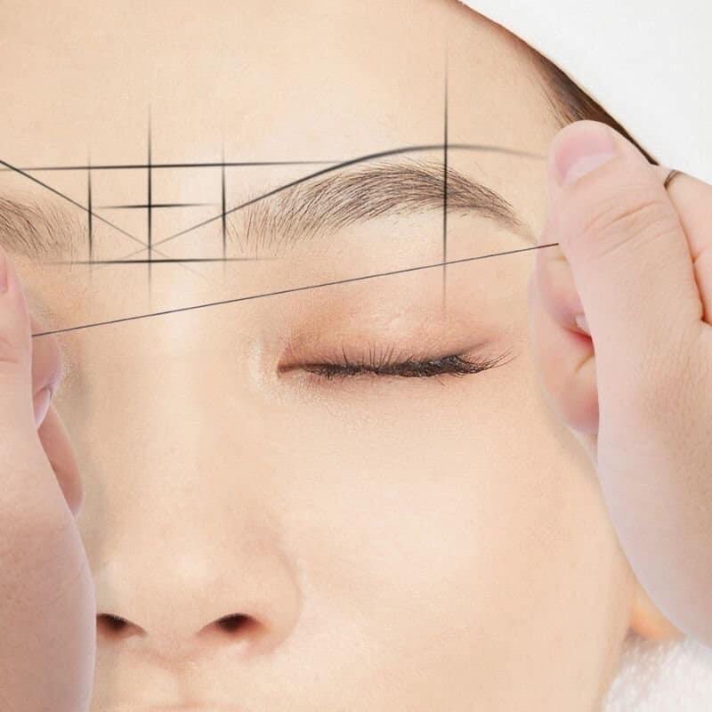 Cuộn chỉ than hoạt tính vẽ lông mày (1cuộn~10m).