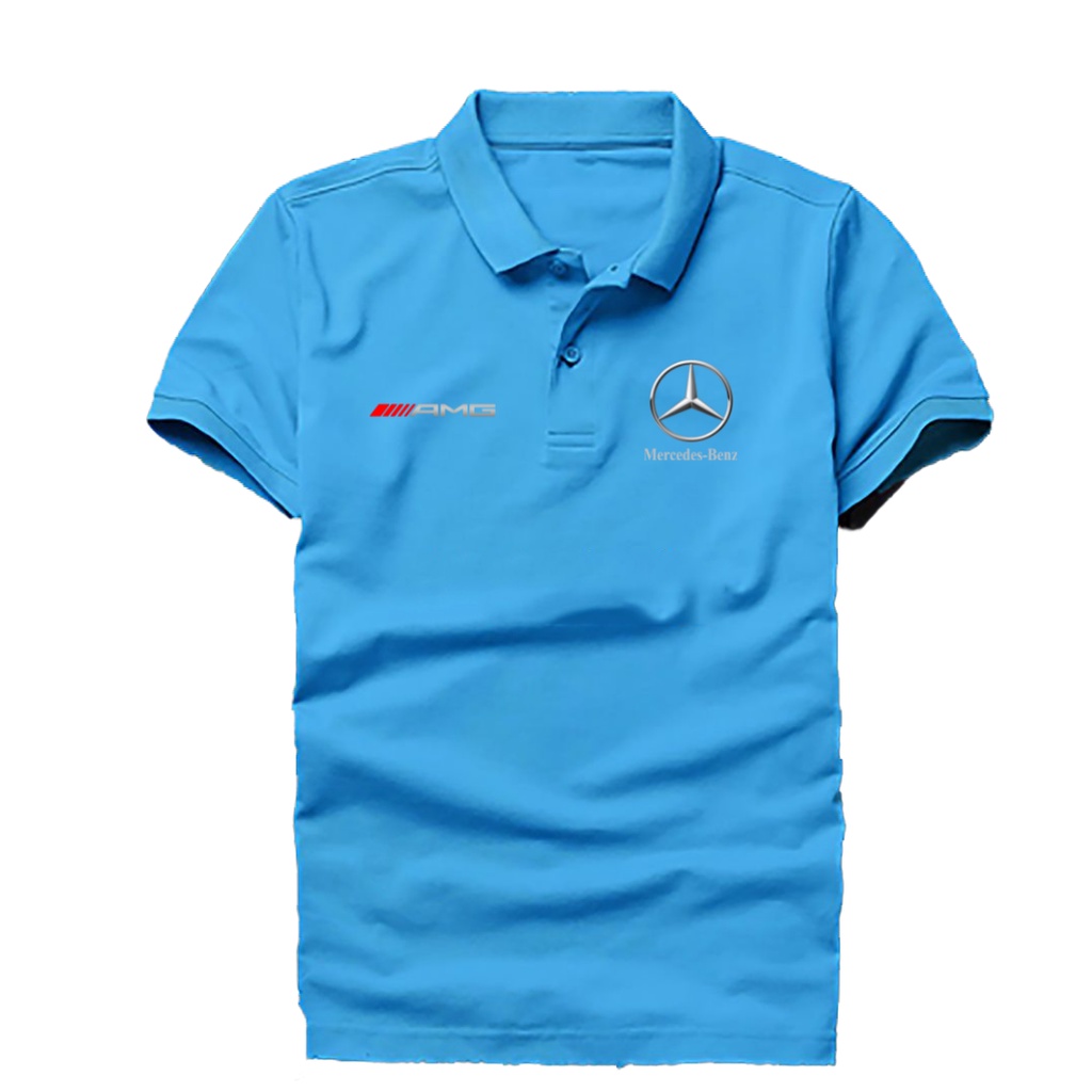 Áo polo Mec AMG đỏ - nam nữ cao cấp, vải xịn, màu đẹp độc quyền
