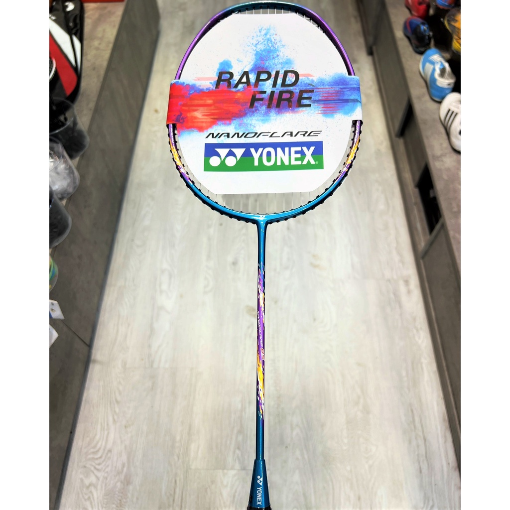 Vợt Cầu Lông Yonex Nanoflare 8S Xanh Dương Vàng - Hàng Chính Hãng - Lực Căng 11kg - Cân Bằng 4u - Công Thủ Toàn Diện