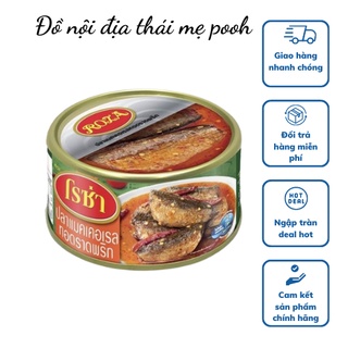 Cá thu chiên sốt chua cay roza thái lan, cá hộp thơm ngon chính hãng 140g