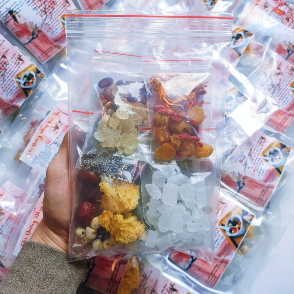 Chè dưỡng nhan hoàng cung Set  250Gr dưỡng da, giúp an thần, cung cấp các loại vitamin......