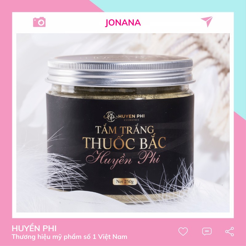 Tắm Trắng Thuốc Bắc Huyền Phi - 100% Thành Phần Thiên Nhiên - Cấp Ẩm Dưỡng Da Trắng Mịn