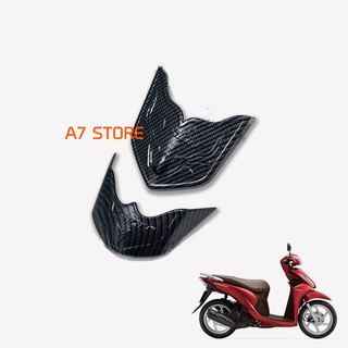 Combo Ốp Mỏ & Đuôi Dè VISION Nhựa Xi