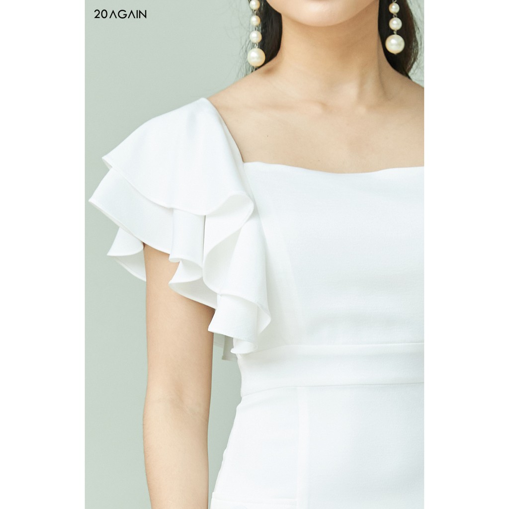 Đầm ôm bèo 2 bên vai 20AGAIN DOA1166 | BigBuy360 - bigbuy360.vn