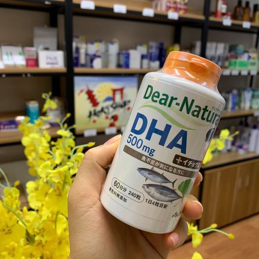 [240 viên] Lọ DHA 60 ngày sd Dear-natura Nội địa Nhật Bản