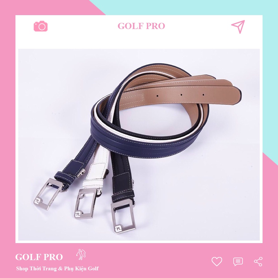 Thắt lưng golf nam thể thao chất da cao cấp shop GOLF PRO TL035