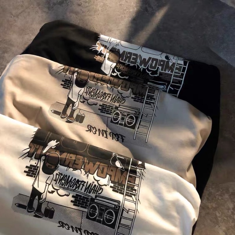 Áo phông nam nữ, áo thun tay lỡ form rộng chất cotton in hình TRUTH