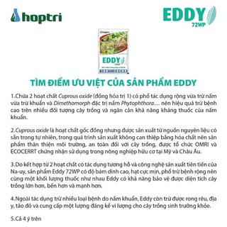 EDDY 72WP mốc sương, vàng lá thối rễ (300g)