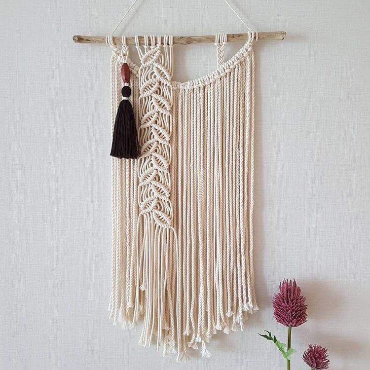 Macrame trang trí nhà phong cách vintage LT23