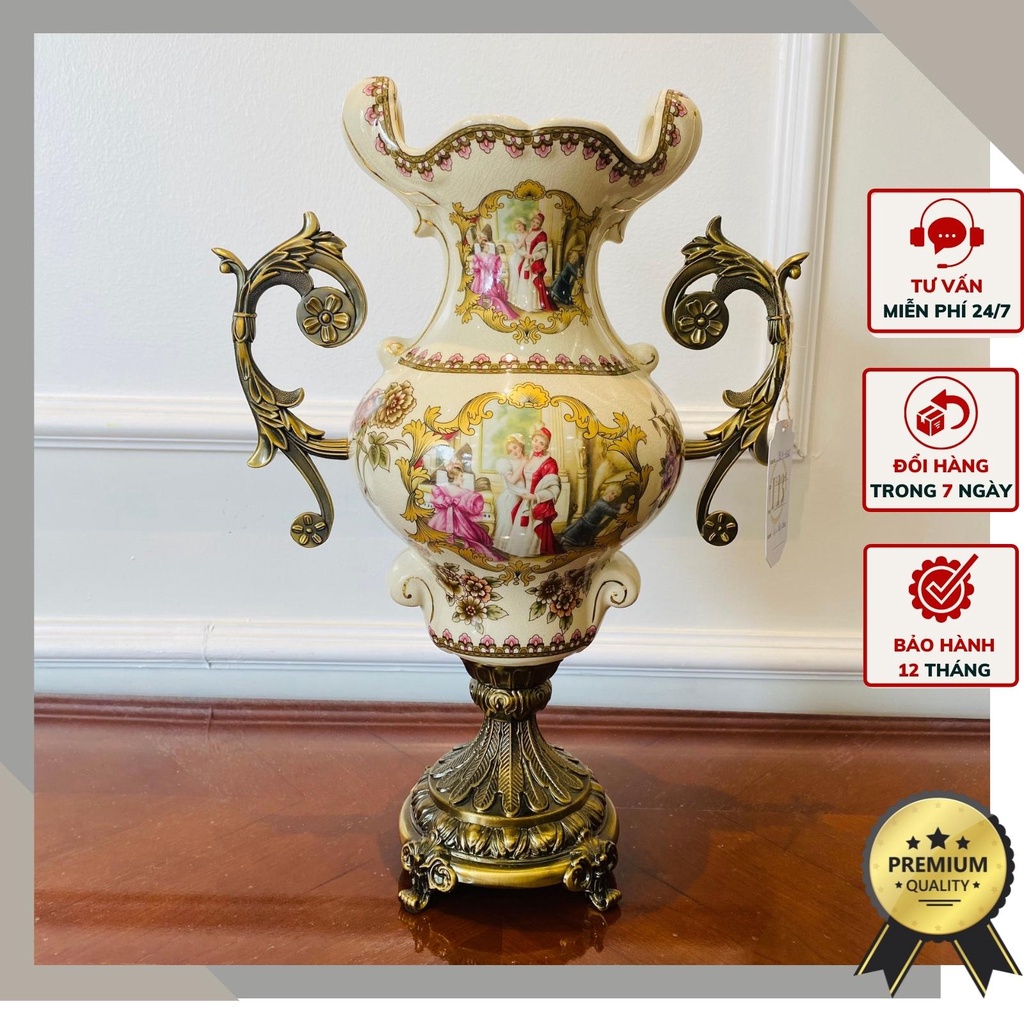 Bình đựng hoa cao cấp Châu Âu CB24-BH1 CB24-BH2