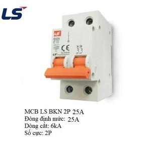 Cầu dao MCB LS BKN - 40A 6kA 2P