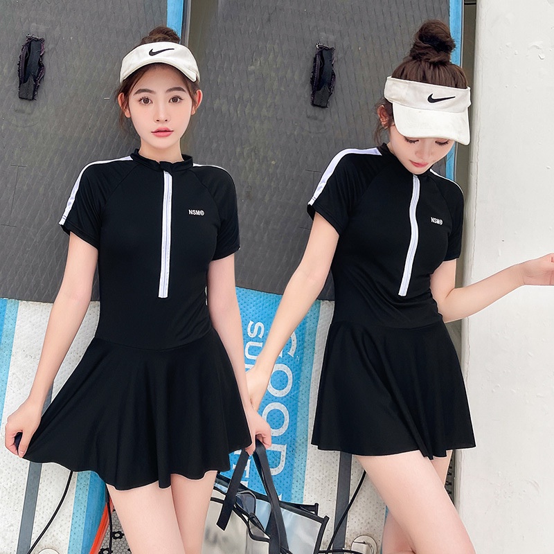 Bộ Đồ Bơi Thể Thao Một Mảnh Kiểu Dáng Trẻ Trung Quyến Rũ Cho Nữ