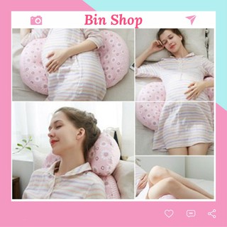Gối Cho Bà Bầu Bin Shop Giảm Đau Lưng Cho Bà Bầu