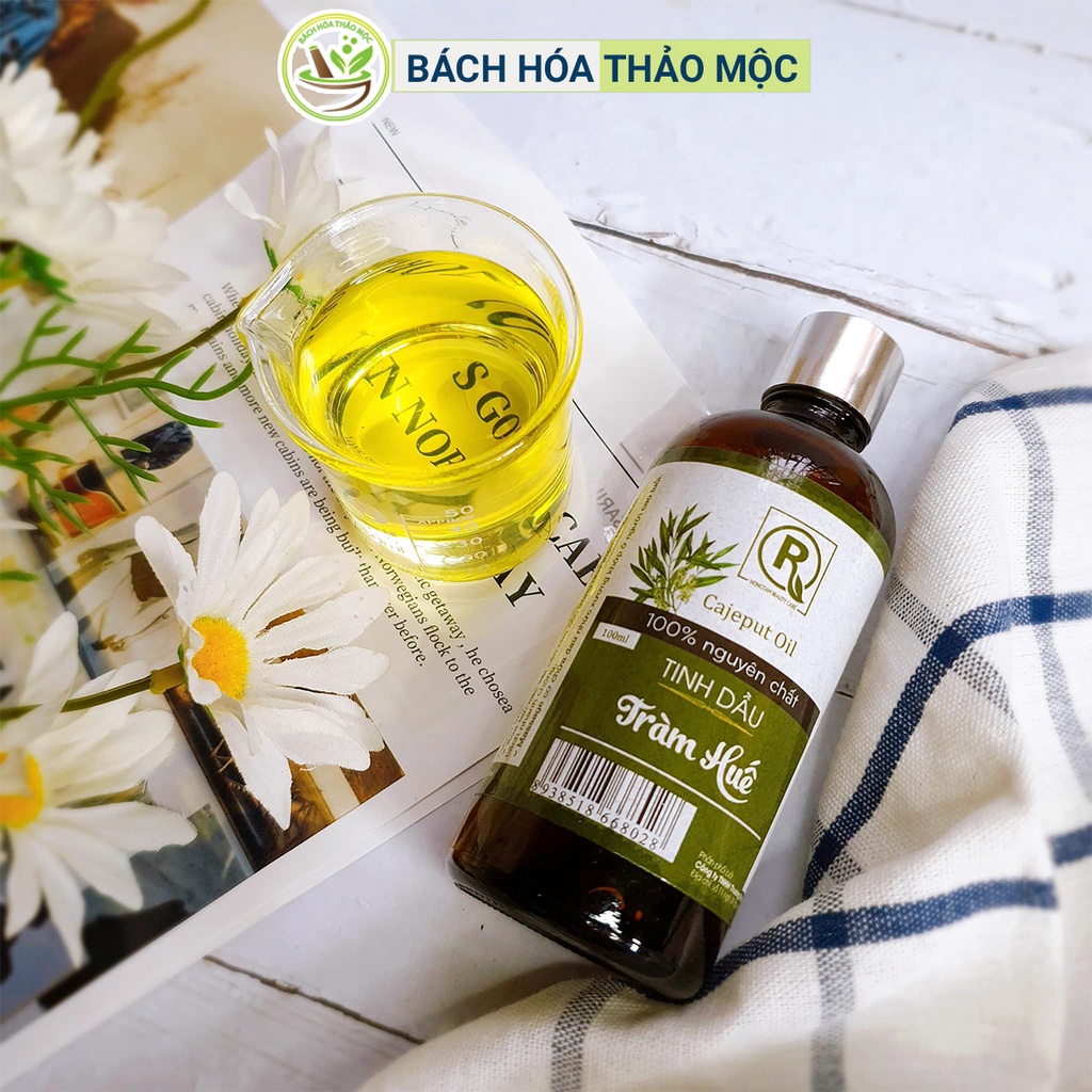 Tinh Dầu Tràm Huế Nguyên Chất 100ml Chính Hãng Hồng Tâm | Bách Hóa Thảo Mộc
