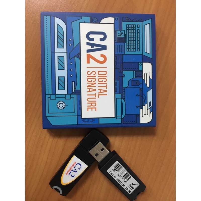Chữ ký số -Token CA2 ( cập nhật miễn phí)