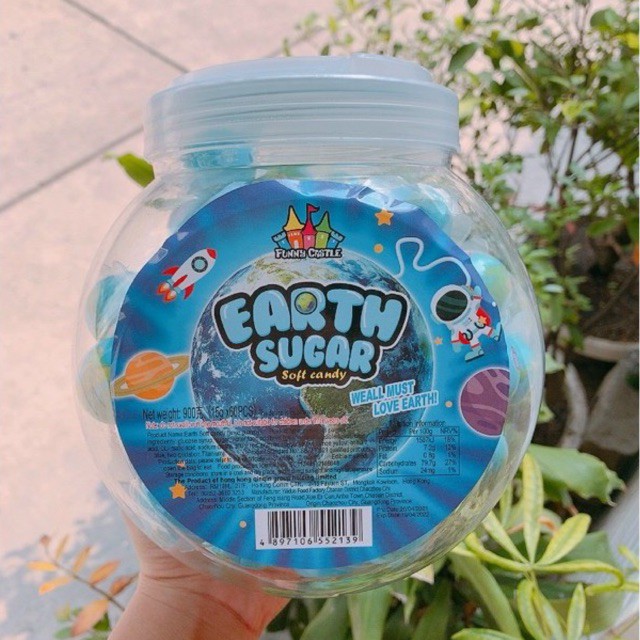 [Mã 267FMCGSALE giảm 8% đơn 500K] Hũ kẹo dẻo con mắt/ địa cầu 50 viên ko nhân | BigBuy360 - bigbuy360.vn