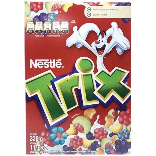 Bánh/ Ngũ cốc ăn sáng Nestlé Trix  - Hộp 330g