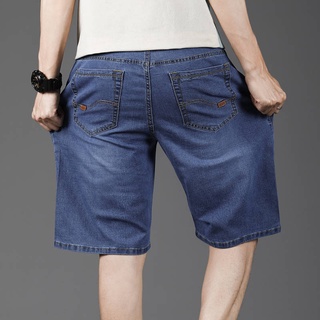 Quần Lửng Denim Ống Rộng Thời Trang Dành Cho Nam