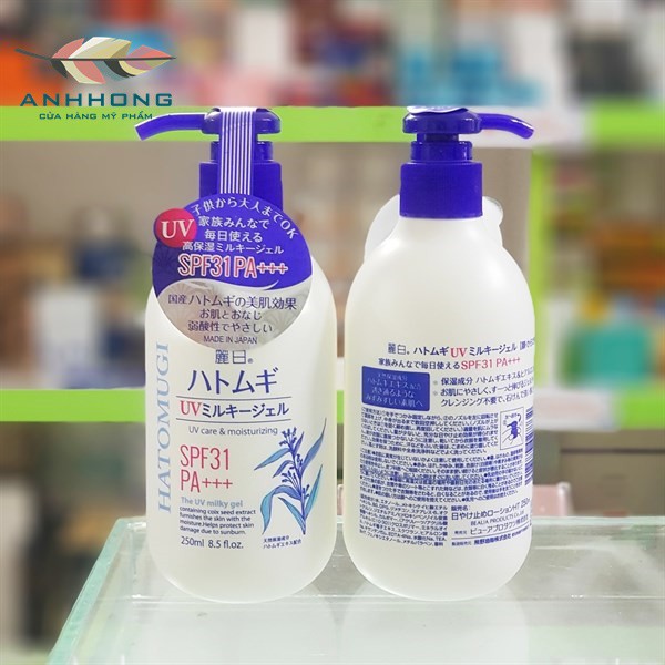 Sữa Dưỡng Thể Chống Nắng Hatomugi SPF31 PA+++ ( 250ml )