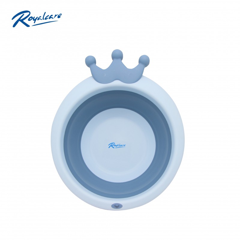 Chậu rửa mặt gập gọn Royal Care RC-8927, thau rửa mặt hình vương miện cho bé - Monnie Kids