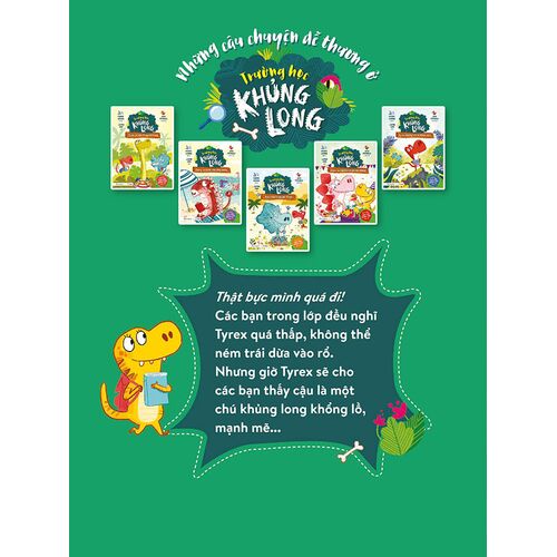Sách - Tyrex không còn là nhóc con - Trường học khủng long