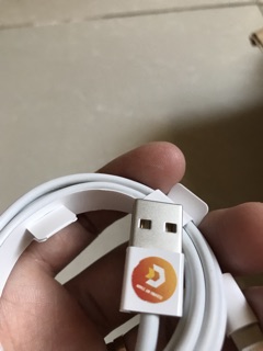 Cáp iphone 7/7plus bóc máy ( tặng dây cuộn sạc )